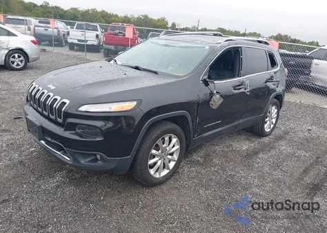 2016 Jeep Cherokee Limited from USA, damaged, VIN 1C4PJMDB3GW151873